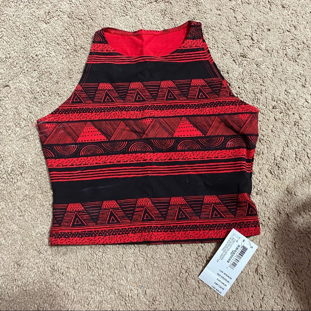 American Apparel cropped tank